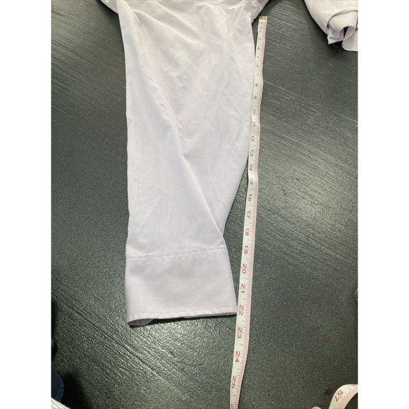 Donald Trump Men’s Dress Shirt Men 18 36/37 Button Up French Cuff - Picture 11 of 13